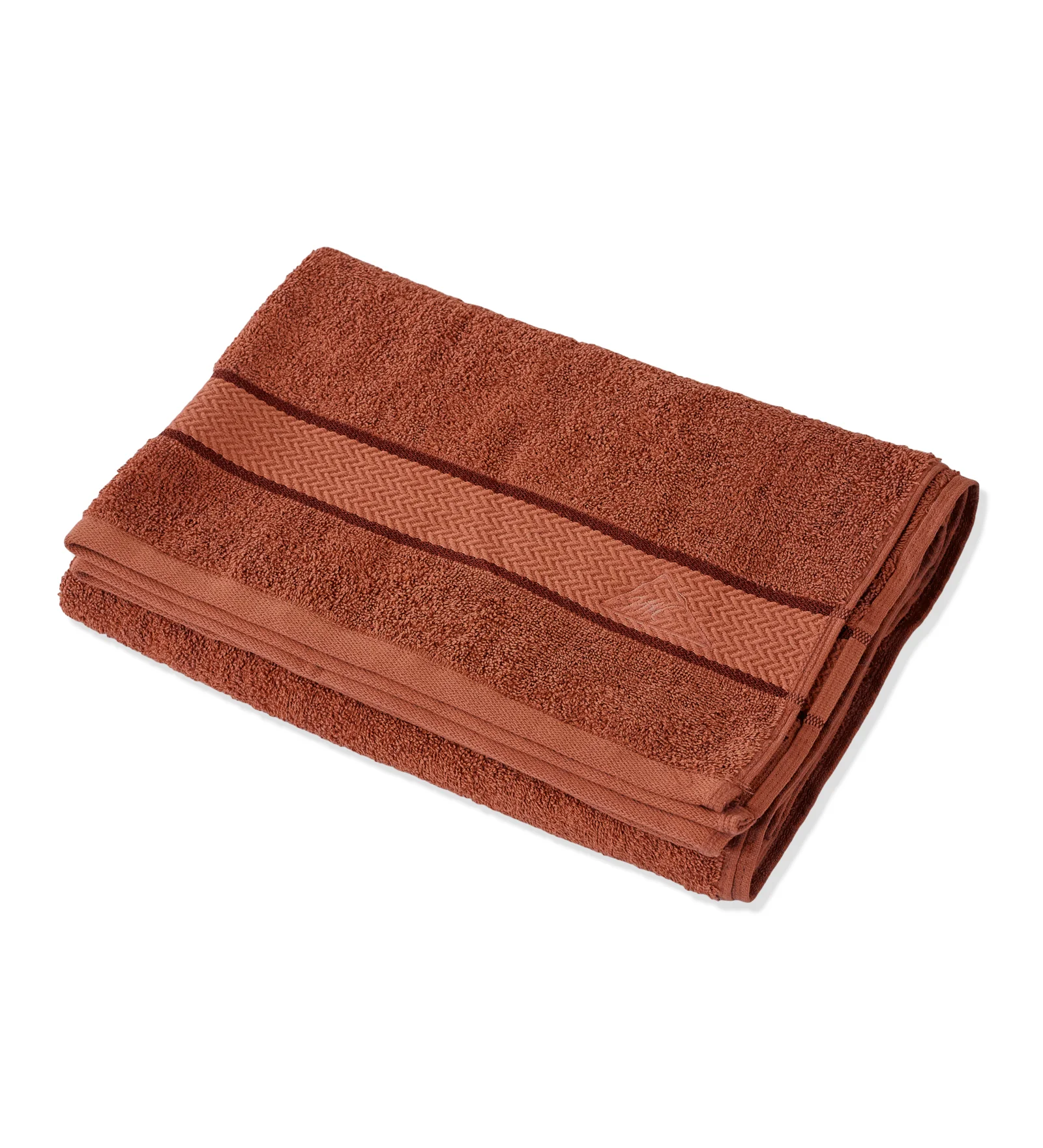 Orange Pure Cotton Solid 450 GSM Bath Towel 1 Piece (Oasis Collection) - Image 4