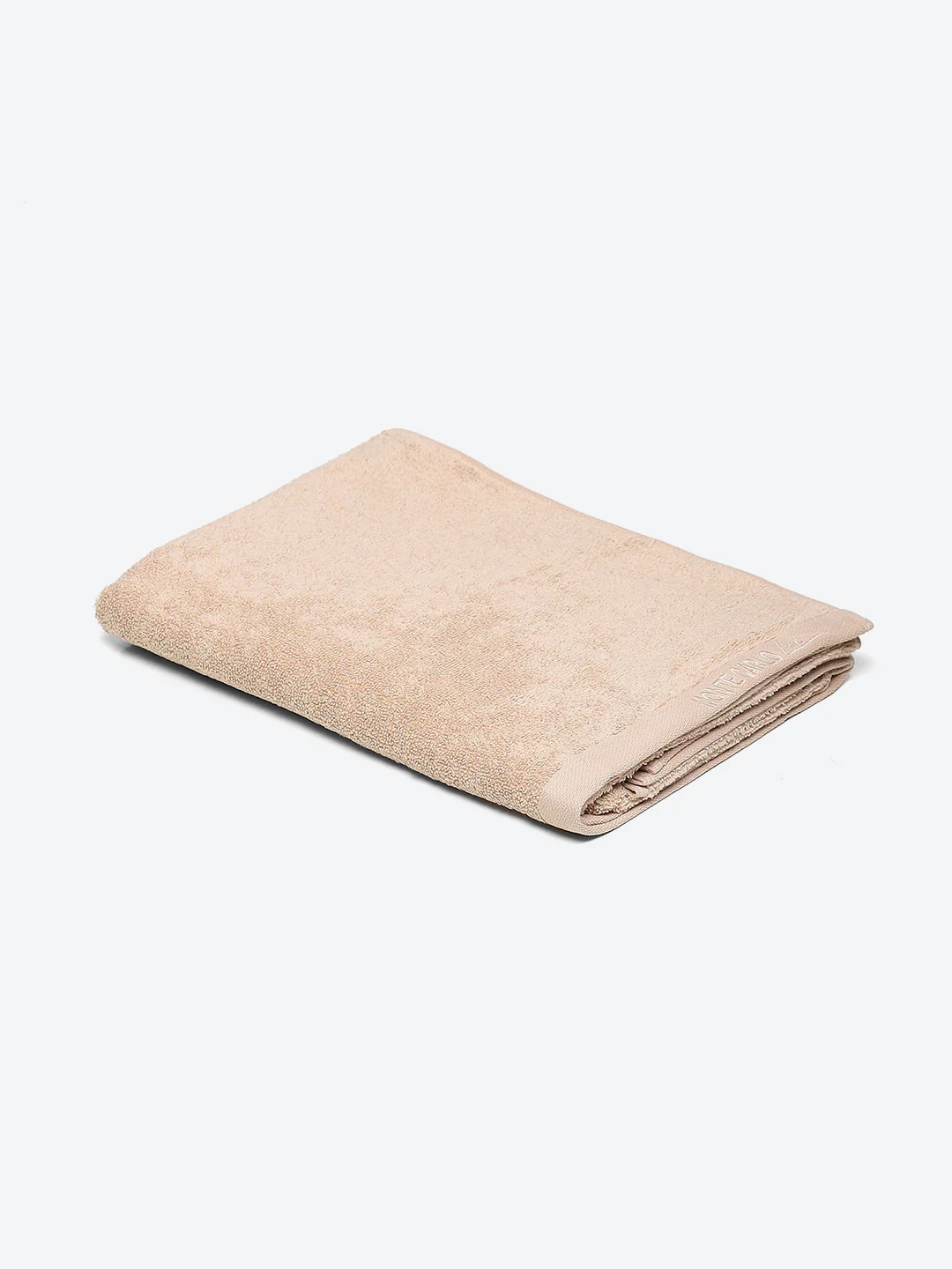 Peach Solid Pure Cotton 350 GSM Bath Towel (Oslo) - Image 2