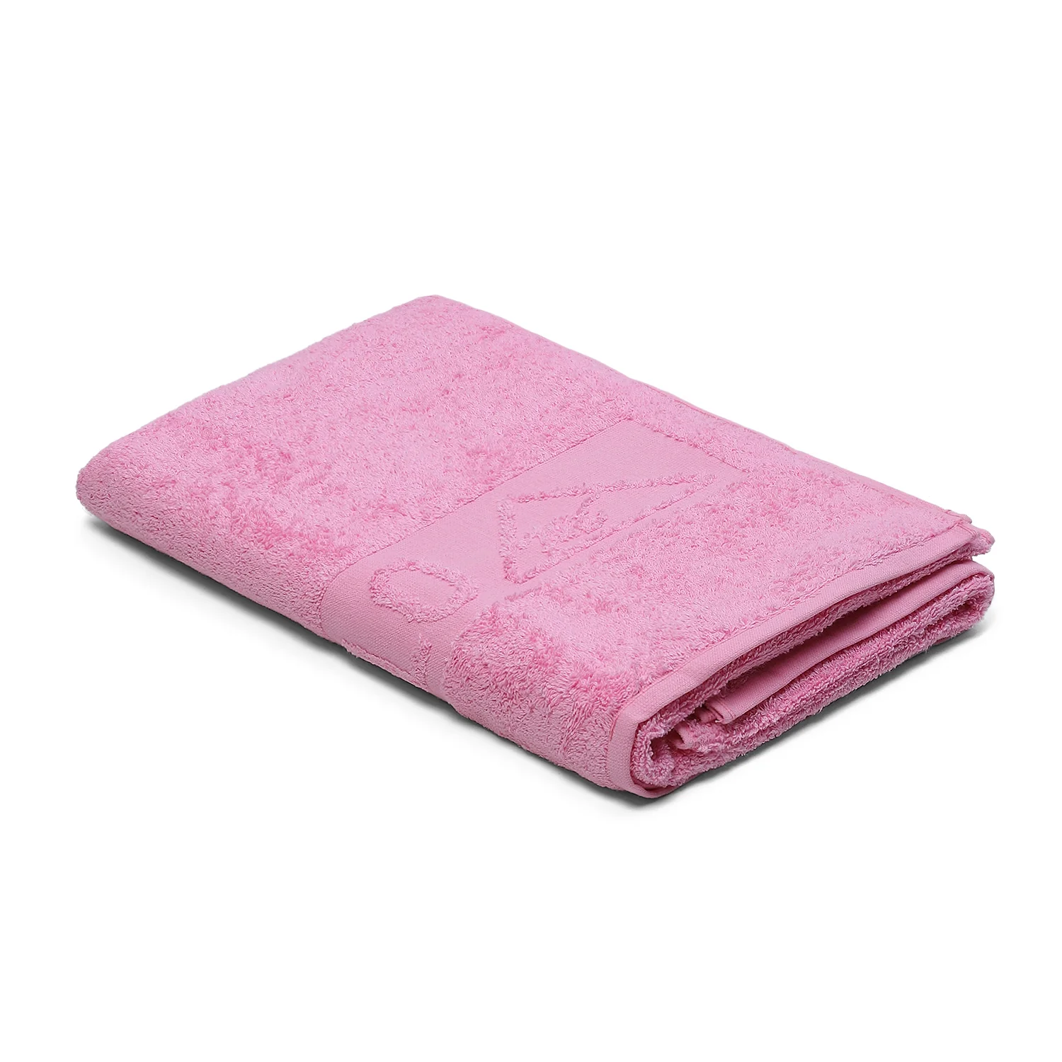 Pink Cotton 525 GSM Bath Towel - Image 2