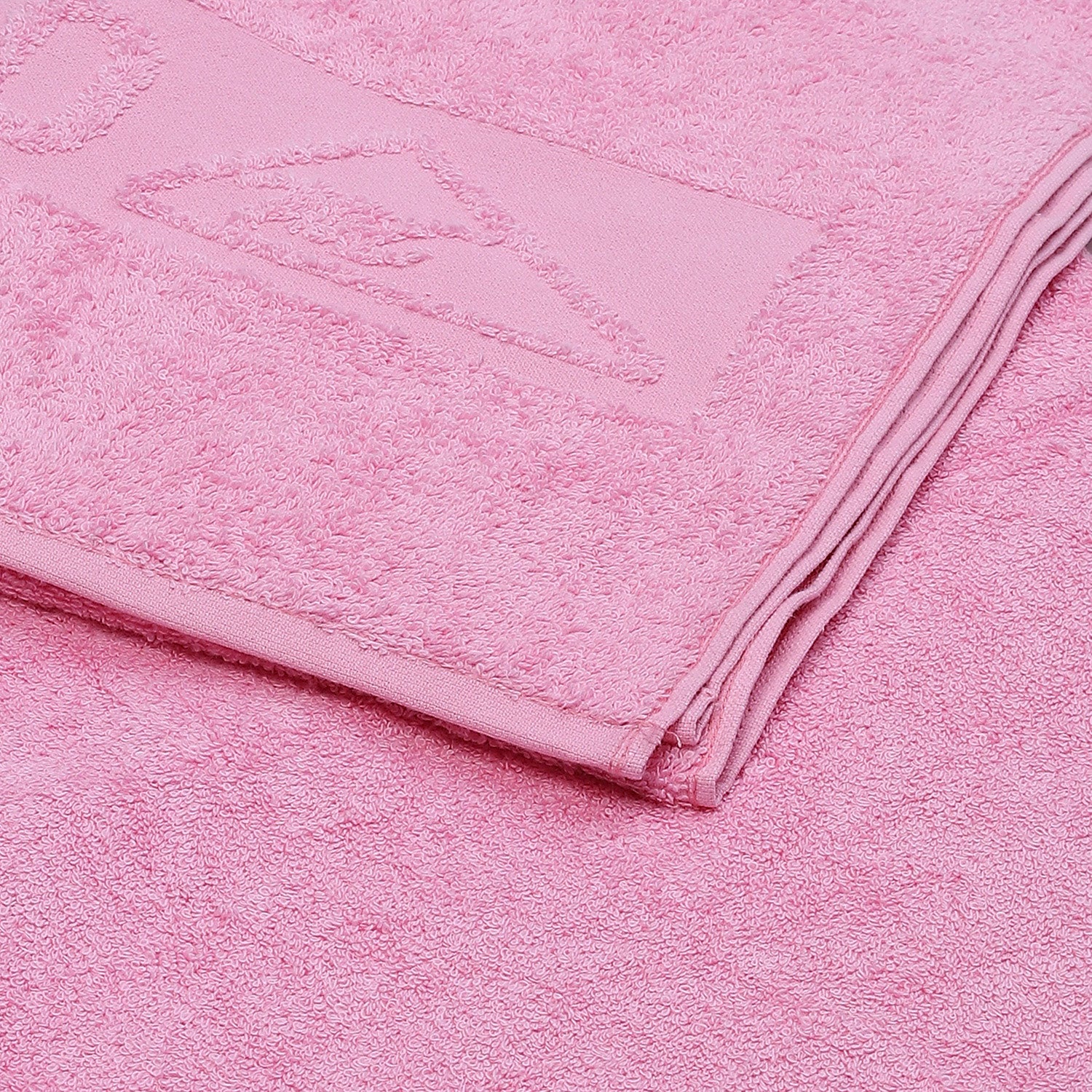 Pink Cotton 525 GSM Bath Towel - Image 3
