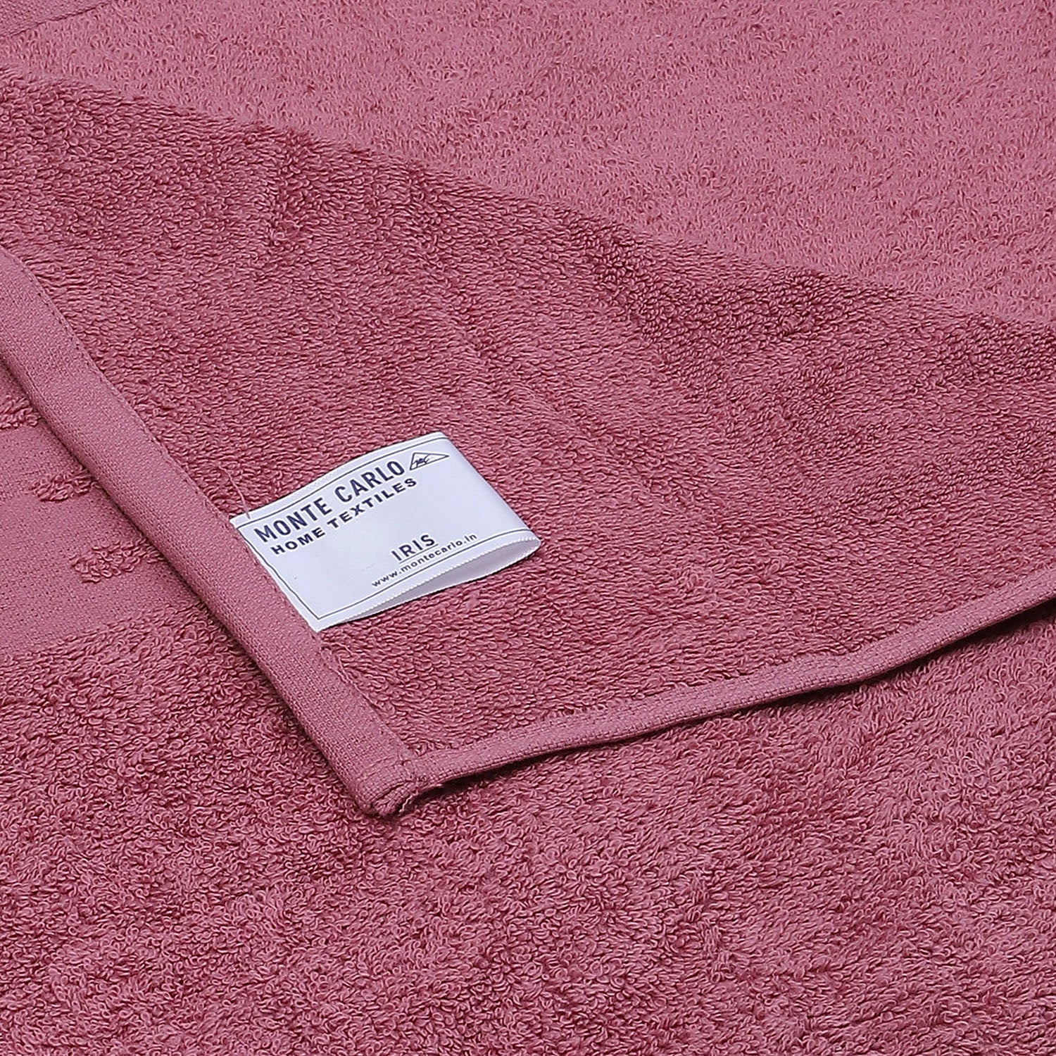 Pink Cotton 525 GSM Bath Towel - Image 4