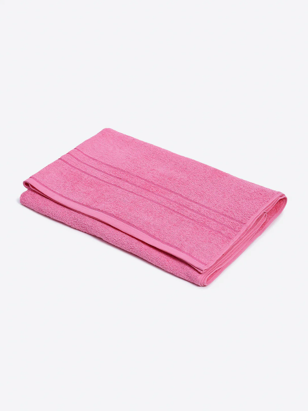 Pink Cotton Solid 350 GSM Car Towel (Soho) - Image 2
