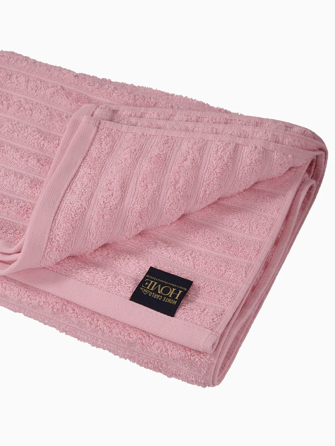 Pink & Peach 100% Cotton Solid 500 GSM Bath Towel Sensations 4 Pc Set Gifting Box Pack - Image 7