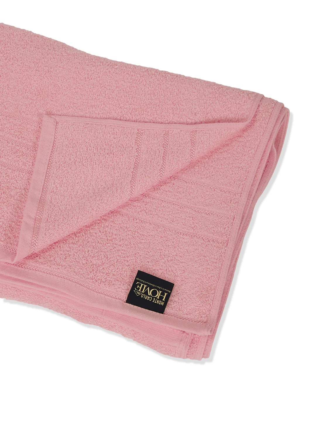 Pink Pure Cotton Solid 340 GSM Car Towel 1 Piece (Soho Collection) - Image 4