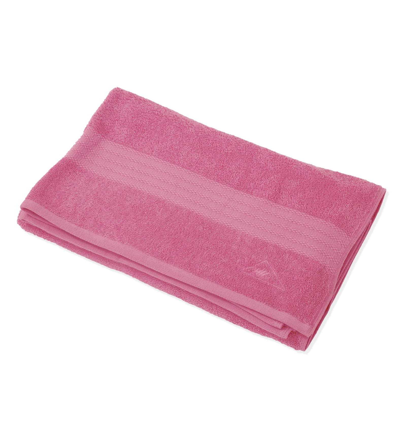 Pink Pure Cotton Solid 380 GSM Bath Towel 1 Piece (Jazz Collection) - Image 4