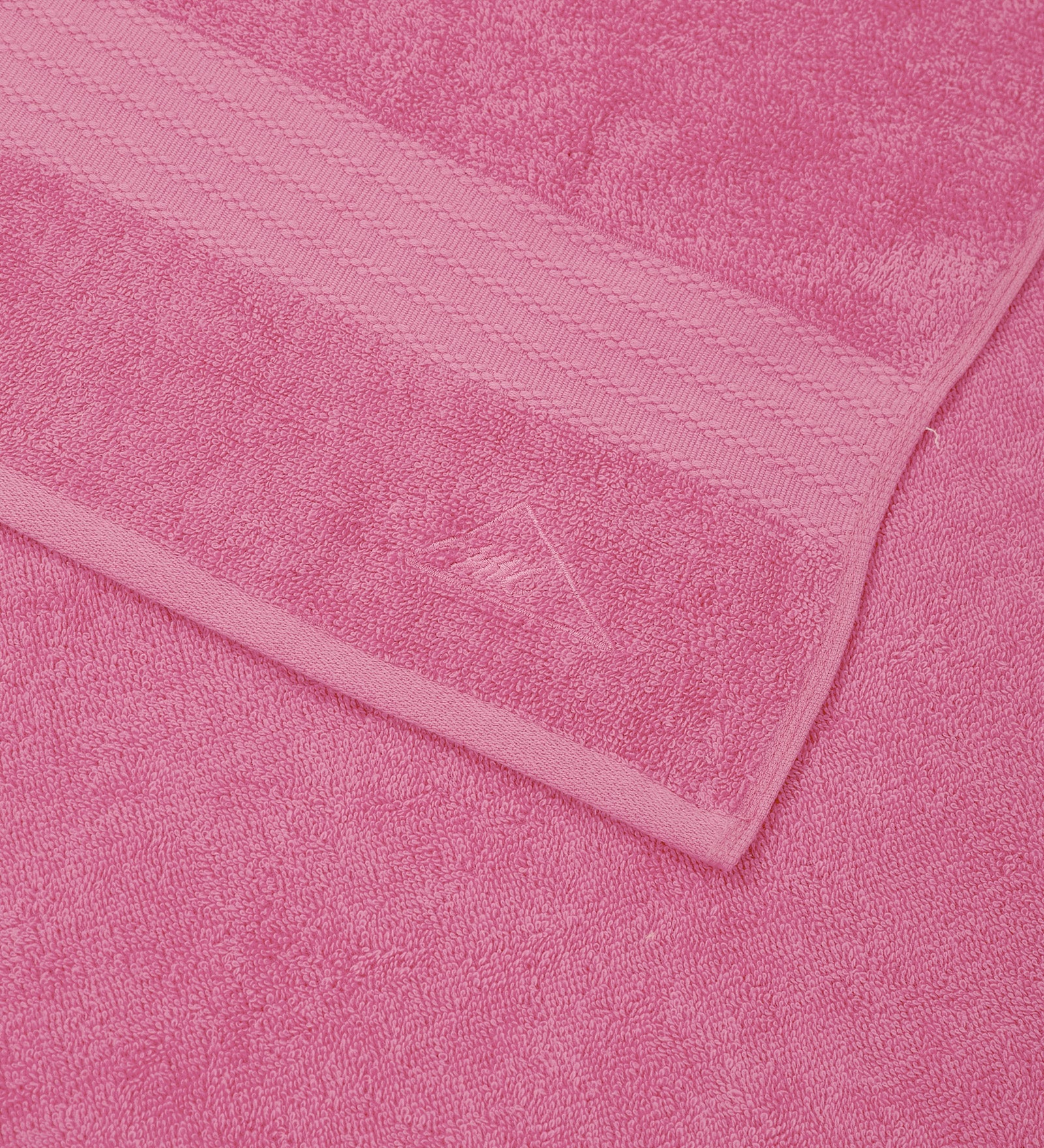 Pink Pure Cotton Solid 380 GSM Bath Towel 1 Piece (Jazz Collection) - Image 6