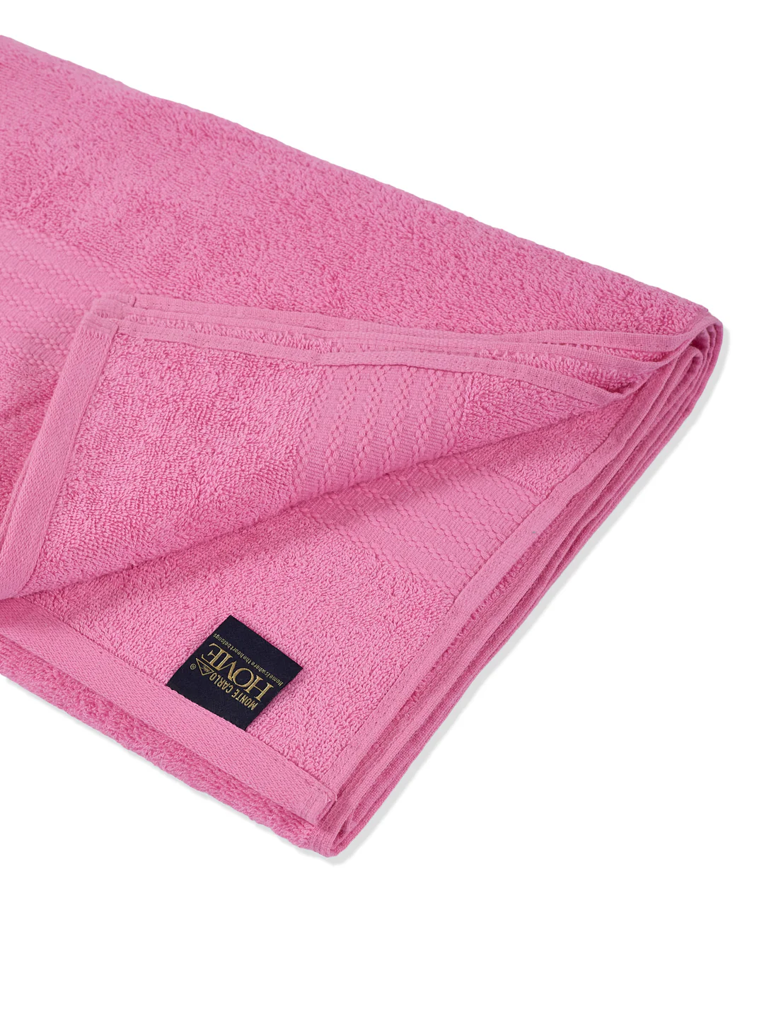 Pink Pure Cotton Solid 380 GSM Car Towel 1 Piece (Jazz Collection) - Image 4