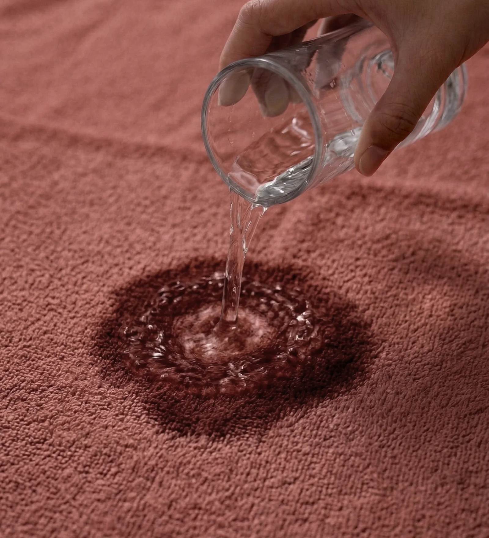 Pink Pure Cotton Solid 450 GSM Bath Towel 1 Piece (Oasis Collection) - Image 3