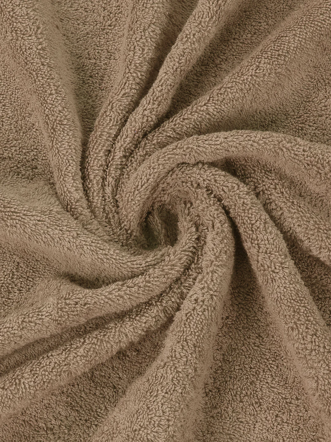Premium Beige 100% Cotton Solid 525 GSM Bath Towel Iris 1 Pc Pvc Pack - Image 7