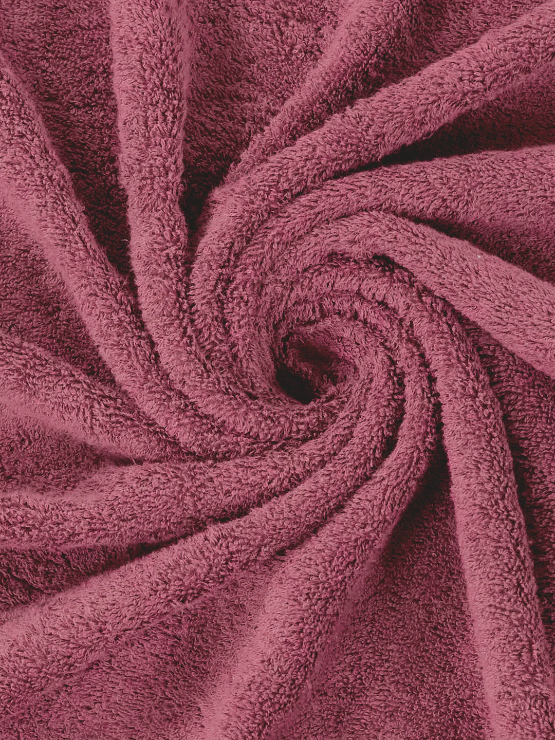 Premium Dusty Rose 100% Cotton Solid 525 GSM Bath Towel Iris 1 Pc Pvc Pack - Image 7