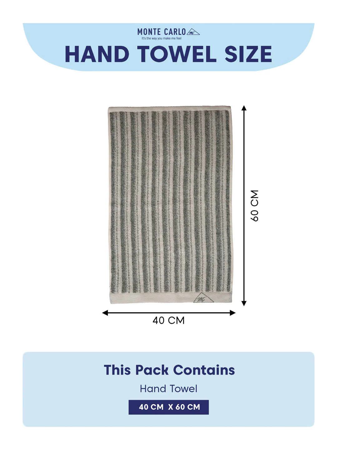 Premium Green & White Pure Cotton Self Design 500 GSM Hand Towel 2 Pc Set (Green Weave Collection) - Image 11
