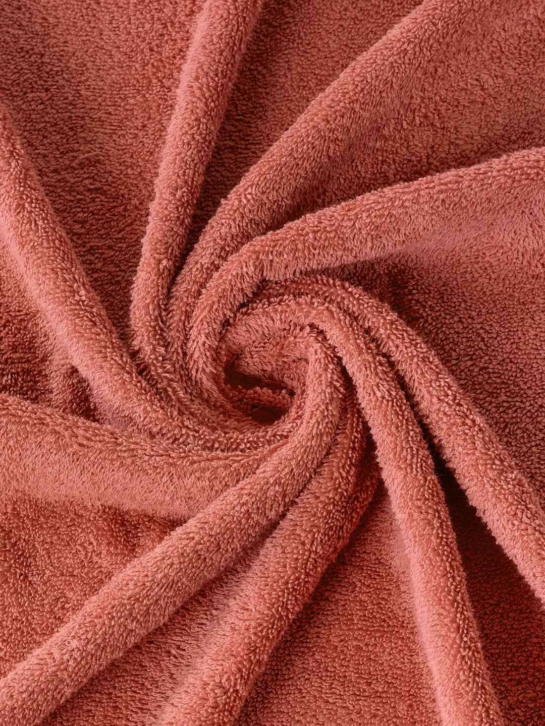 Premium Peach Pink 100% Cotton Solid 525 GSM Bath Towel Amber 1 Pc Pvc Pack - Image 7