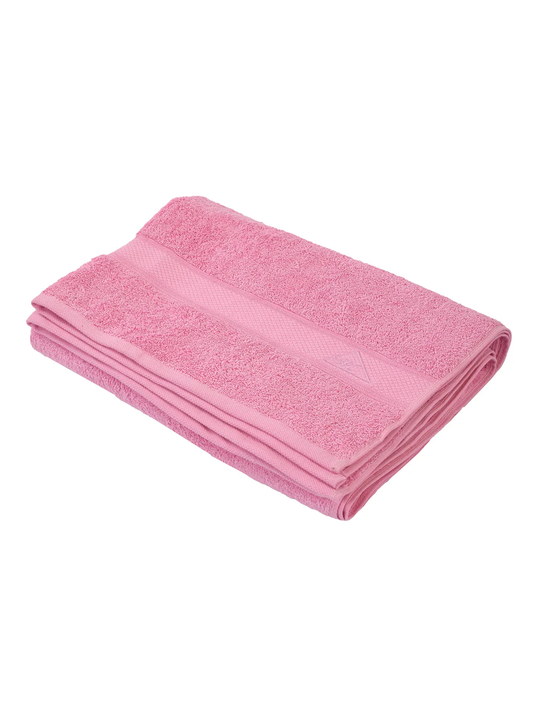 Premium Prism Pink 100% Cotton Solid 525 GSM Bath Towel Iris 1 Pc Pvc Pack - Image 4