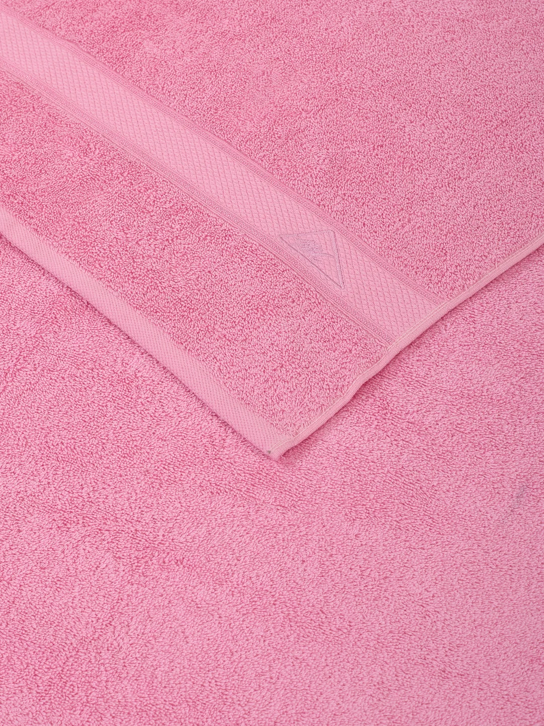 Premium Prism Pink 100% Cotton Solid 525 GSM Bath Towel Iris 1 Pc Pvc Pack - Image 6