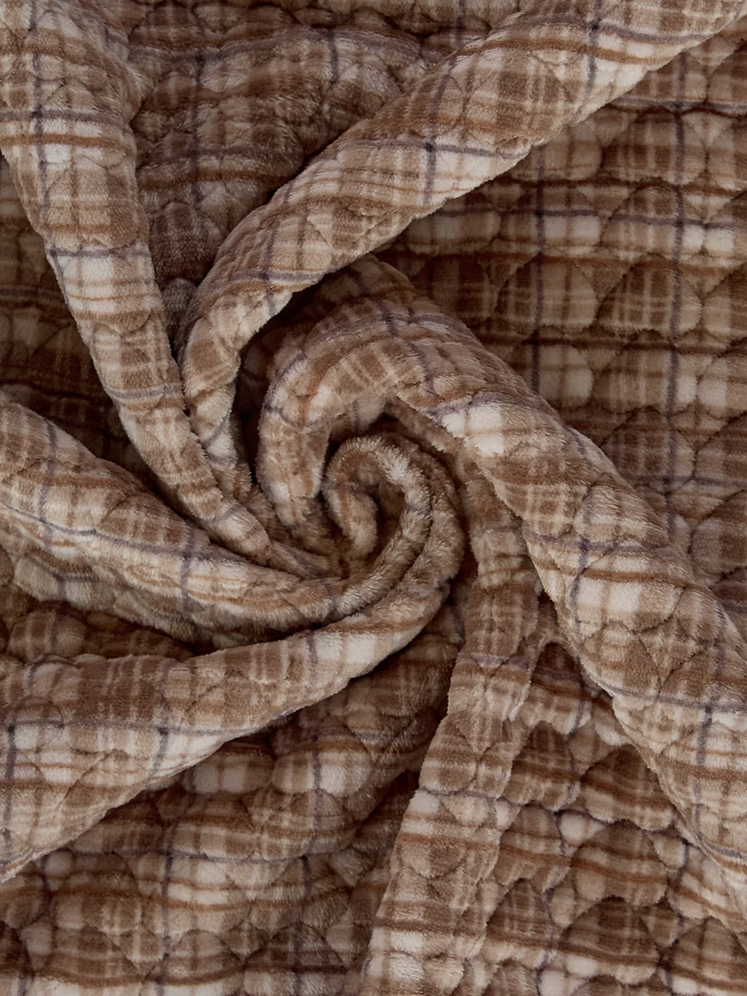 Premium Self Design Double Bed 3 Ply 200 GSM Comforter Cozy Flannel Collection Weight 2.8 kg - Image 8
