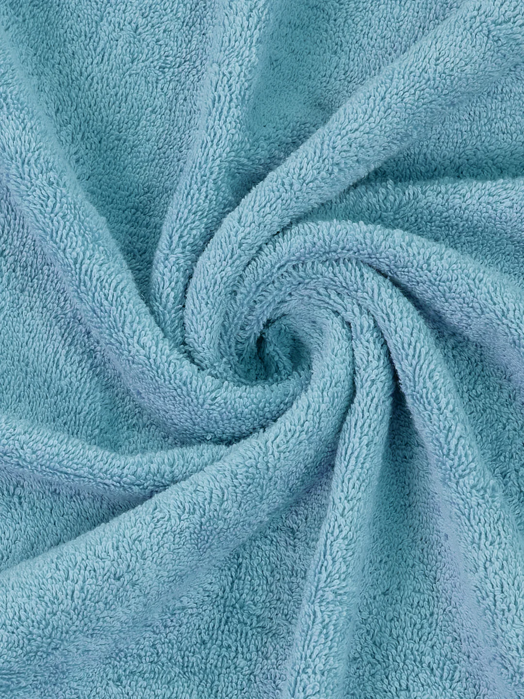 Premium Sky Blue 100% Cotton Solid 525 GSM Bath Towel Iris 1 Pc Pvc Pack - Image 7