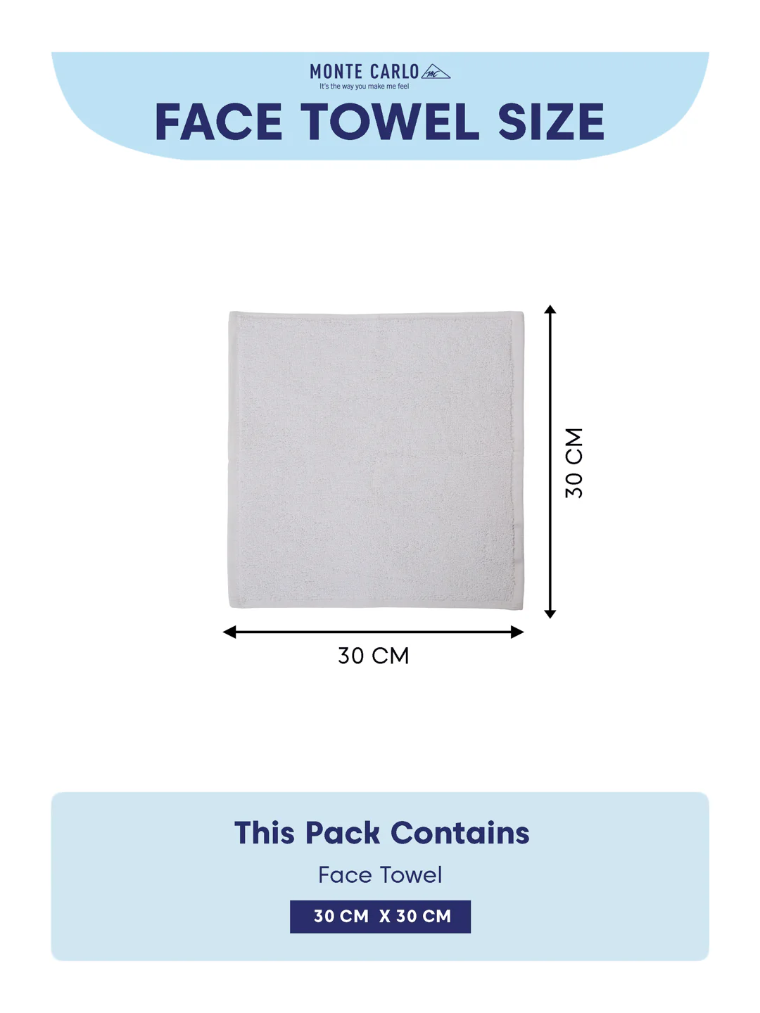 Premium White Pure Cotton Solid 560 GSM Face Towel 6 Pc Set (Hotel Collection) - Image 9