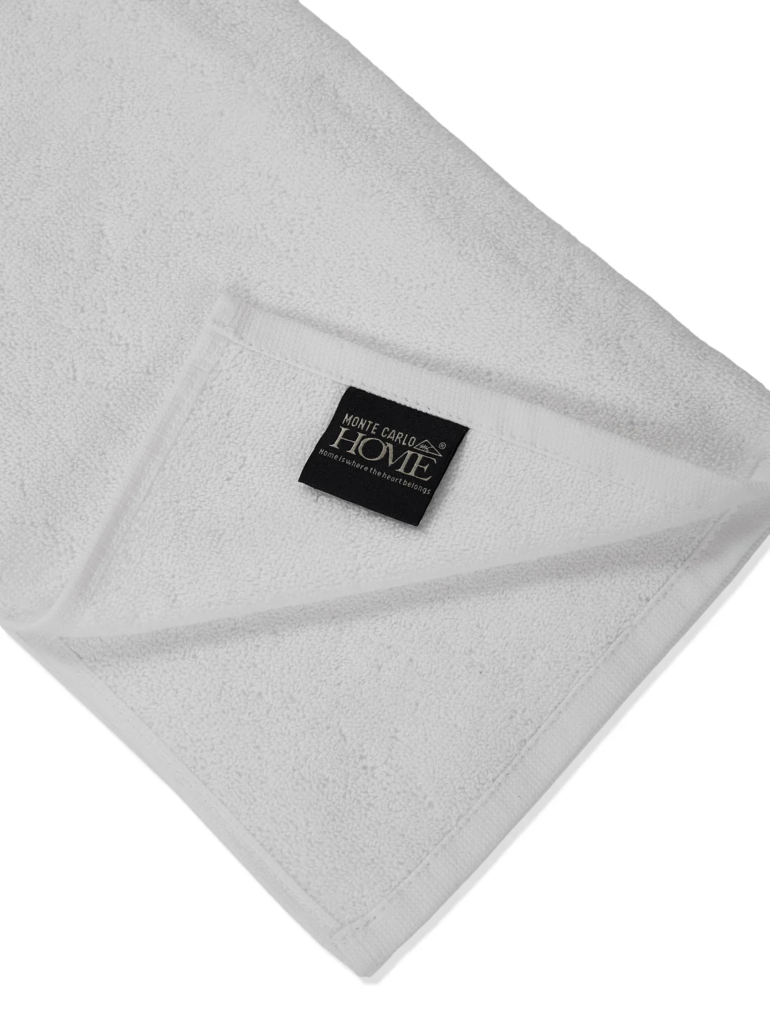 Premium White Pure Cotton Solid 585 GSM Hand Towel 4 Pc Set (Hotel Collection) - Image 12