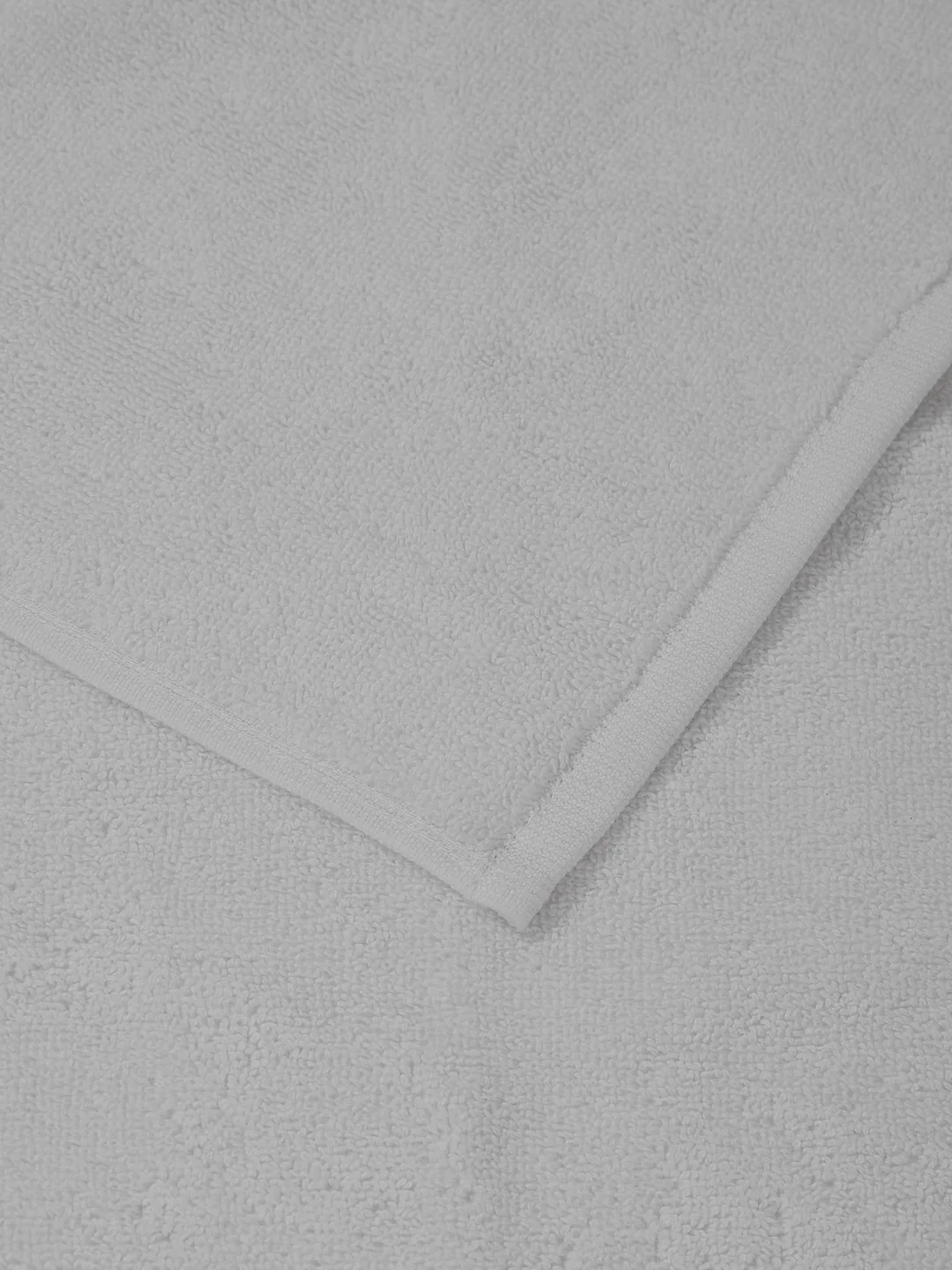 Premium White Pure Cotton Solid 585 GSM Hand Towel 4 Pc Set (Hotel Collection) - Image 13