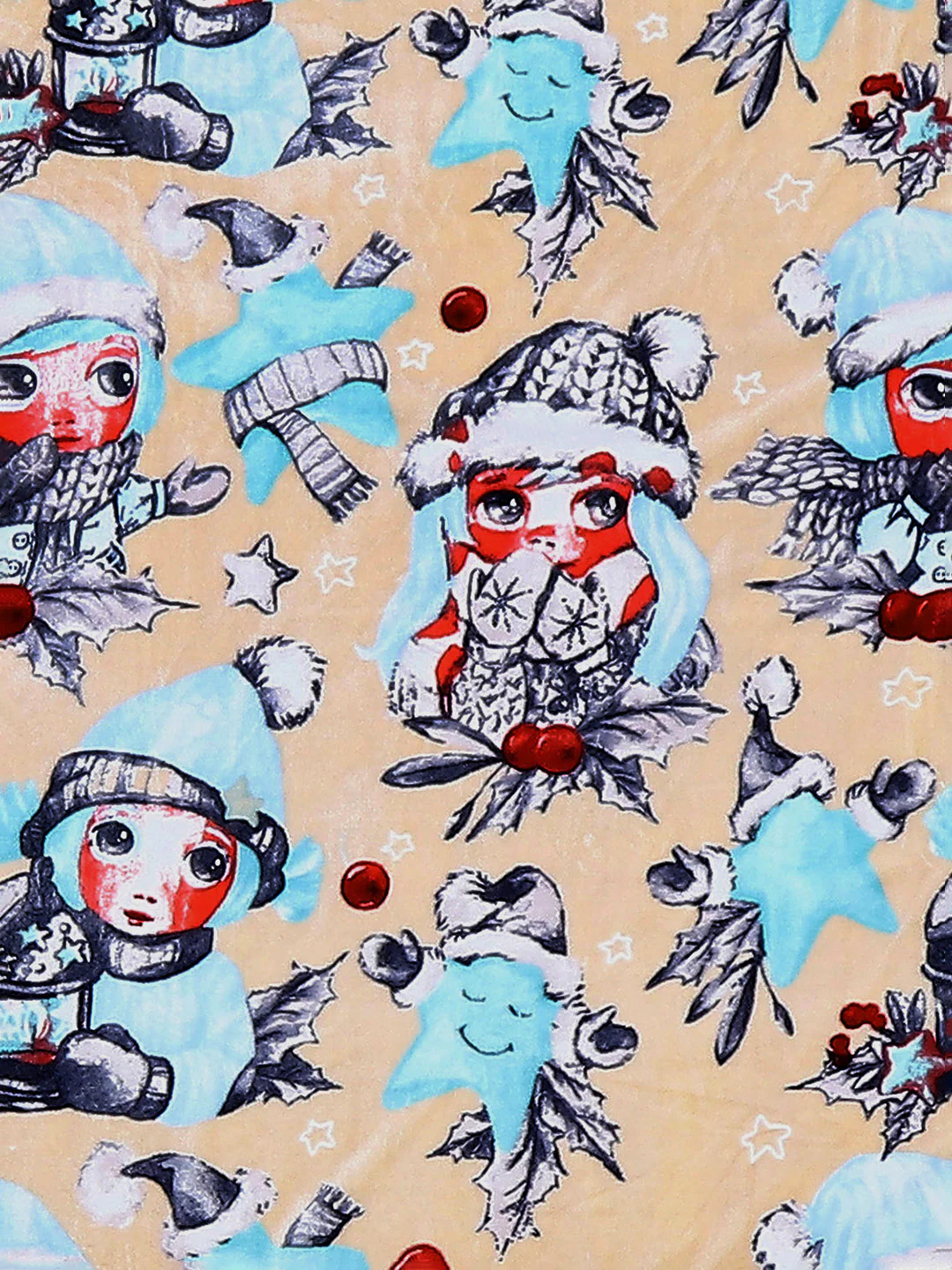 Printed Baby Blanket 2 Ply, 519 GSM, Weight 0.8 kg (Sherlock) - Image 3