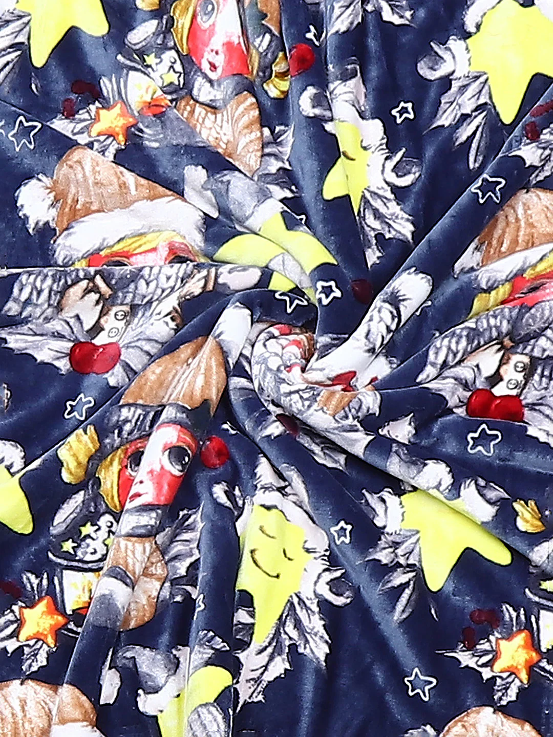 Printed Baby Blanket 2 Ply, 519 GSM, Weight 0.8 kg (Sherlock) - Image 4