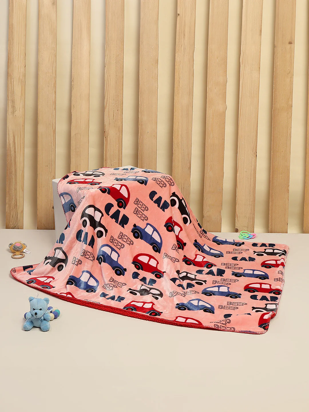 Printed Baby Blanket 2 Ply, 519 GSM, Weight 0.8 kg (Sherlock) - Image 2