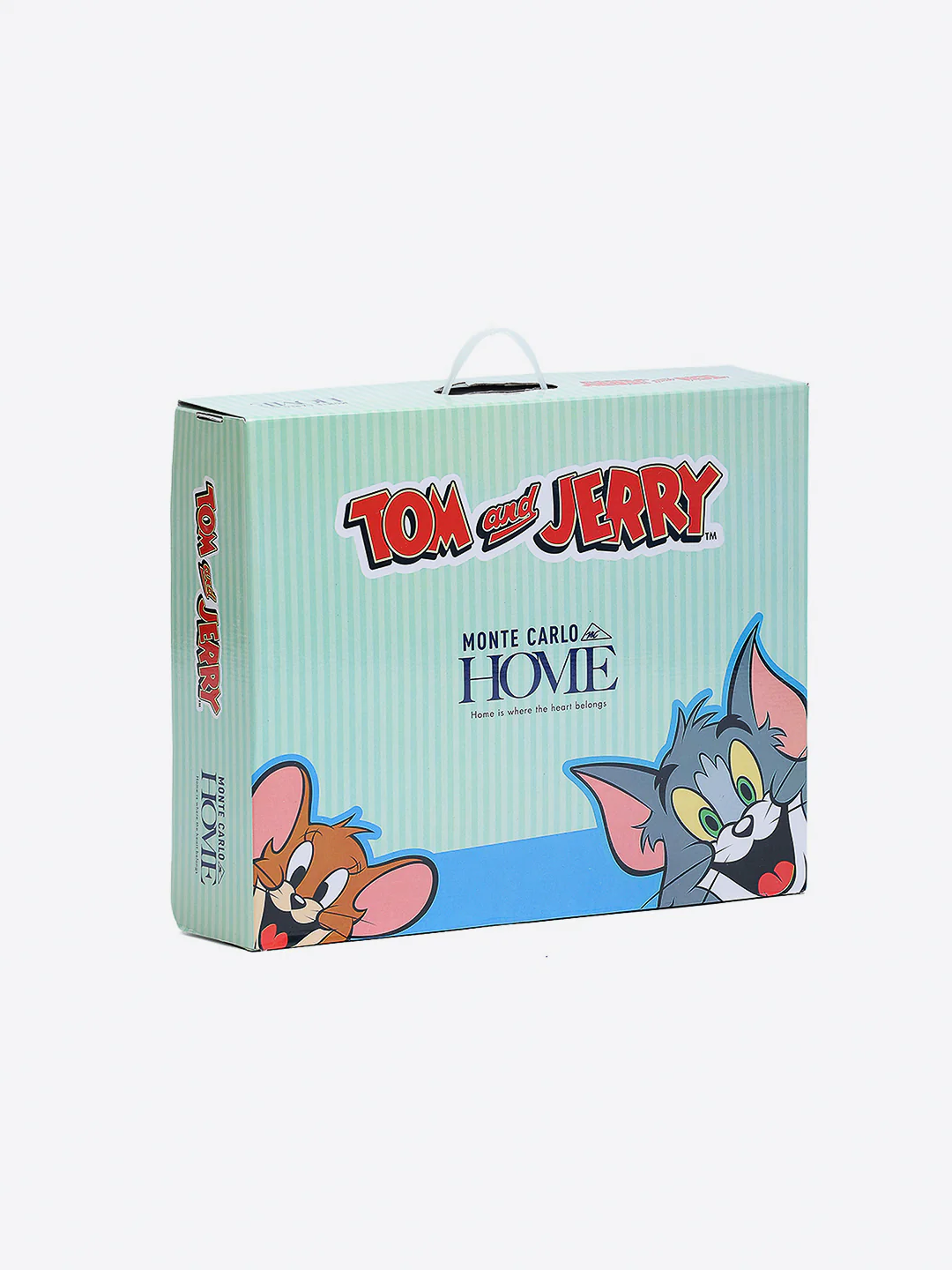 Tom and Jerry Graphic Panels Print Plush Cartoon Network Blue Baby Blanket - Image 7