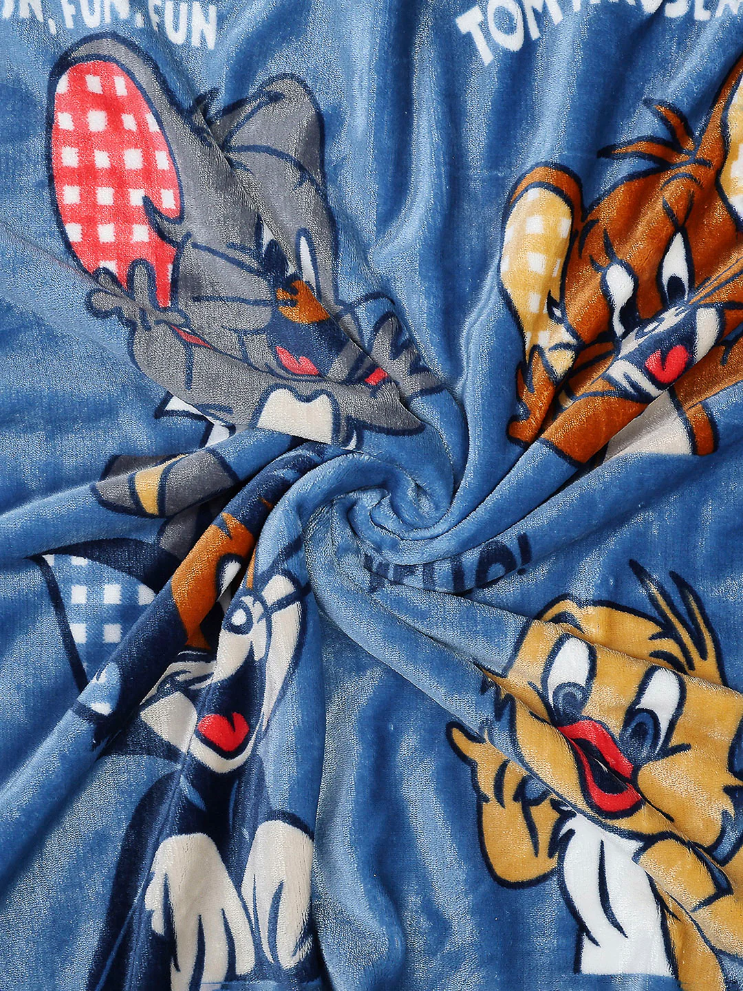 Printed Baby Blanket 2 Ply, 550 GSM, Weight 0.48 kg (Fairy Tale) - Image 3