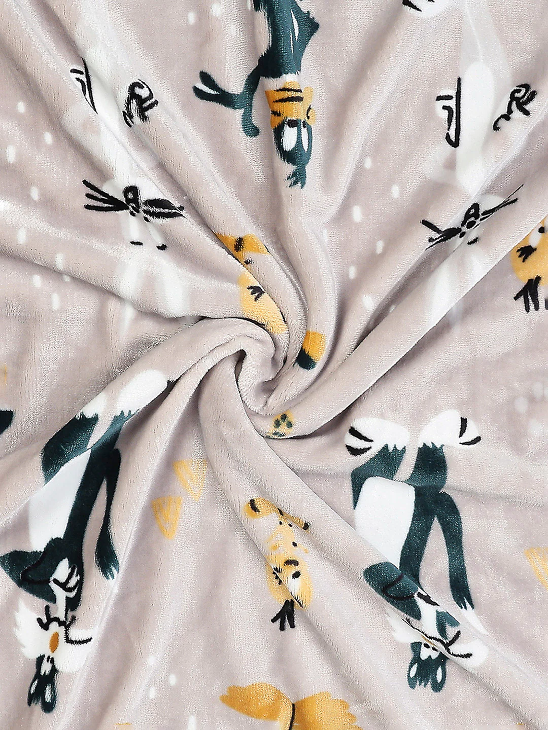 Printed Baby Blanket 2 Ply, 550 GSM, Weight 0.48 kg (Fairy Tale) - Image 3