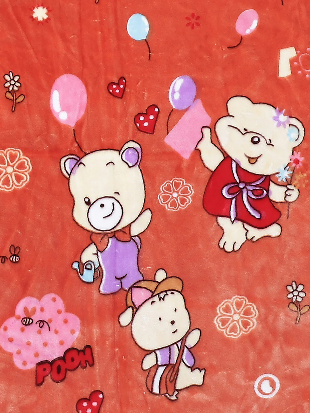Printed Baby Blanket 2 Ply, 550 GSM, Weight 0.5 kg (Donald) - Image 4