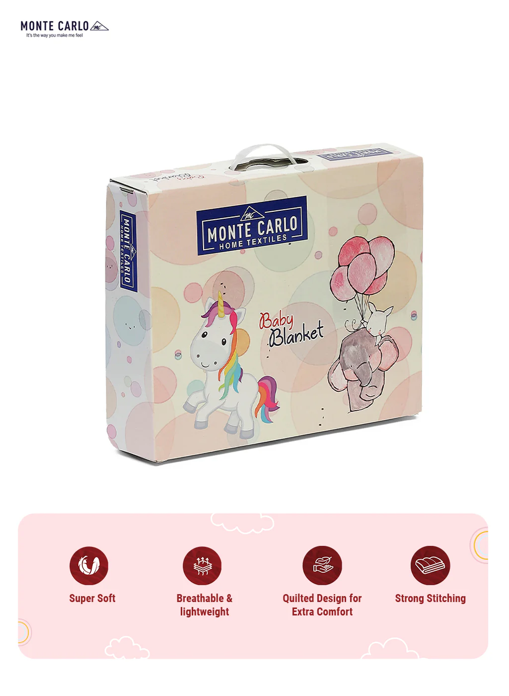 Printed Baby Blanket 2 Ply, 550 GSM, Weight 0.5 kg (Donald) - Image 6