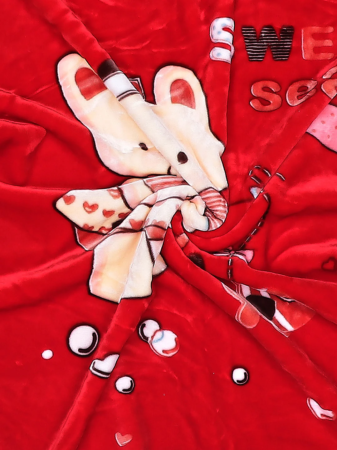 Printed Baby Blanket 2 Ply, 550 GSM, Weight 0.5 kg (Donald) - Image 5