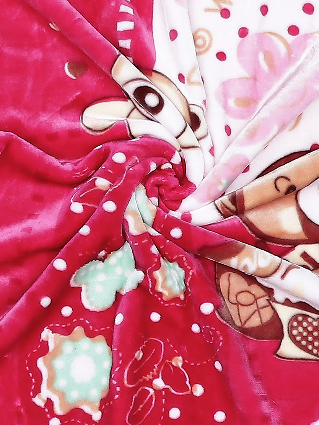 Printed Baby Blanket 2 Ply, 550 GSM, Weight 0.5 kg (Donald) - Image 5