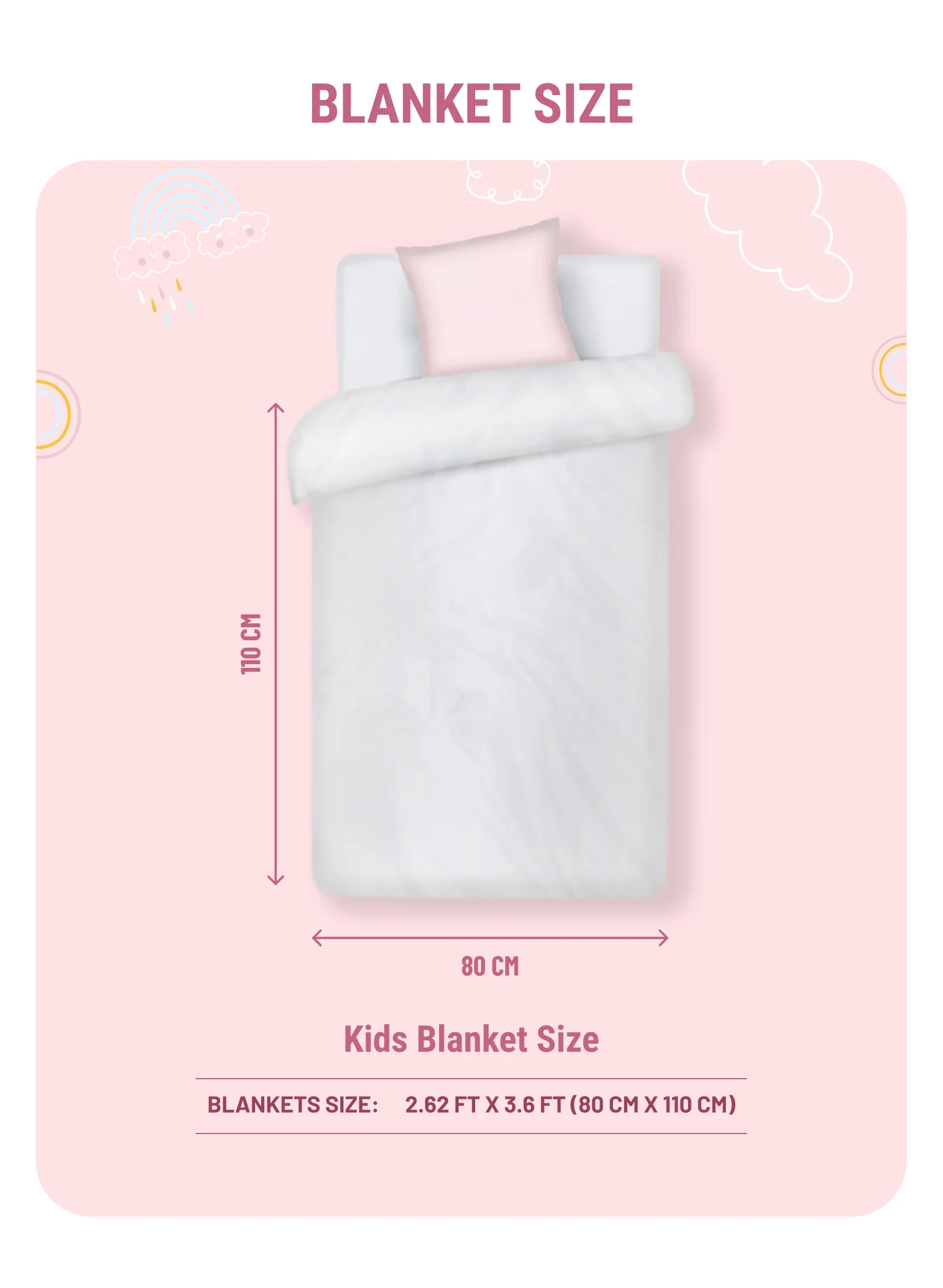 Printed Baby Blanket 2 Ply, 550 GSM, Weight 0.5 kg (Donald) - Image 7