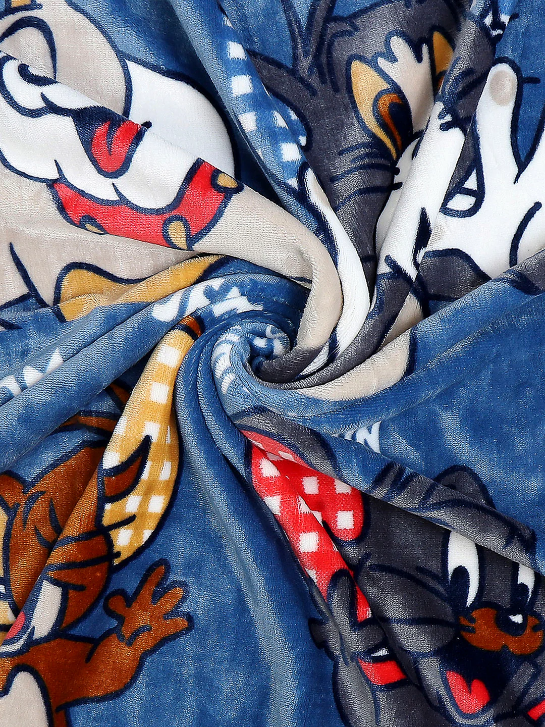Printed Baby Blanket 2 Ply, 625 GSM, 0.55 kg (Twister) - Image 6