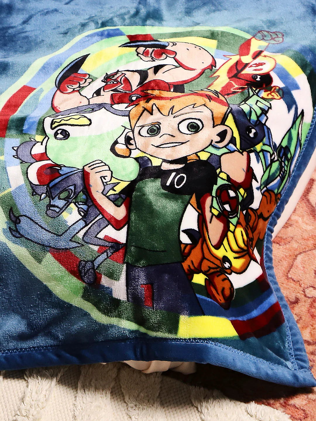 Printed Baby Blanket 2 Ply, 625 GSM, 0.55 kg (Twister) - Image 2