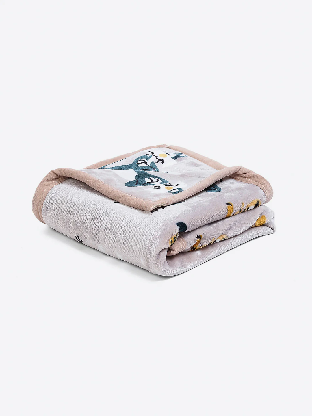 Printed Baby Blanket 2 Ply, 625 GSM, 0.55 kg (Twister) - Image 3