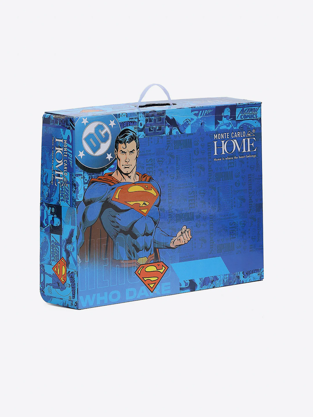 Superman Printed Ultra-Soft Cartoon Network Blue Baby Blanket - Image 7