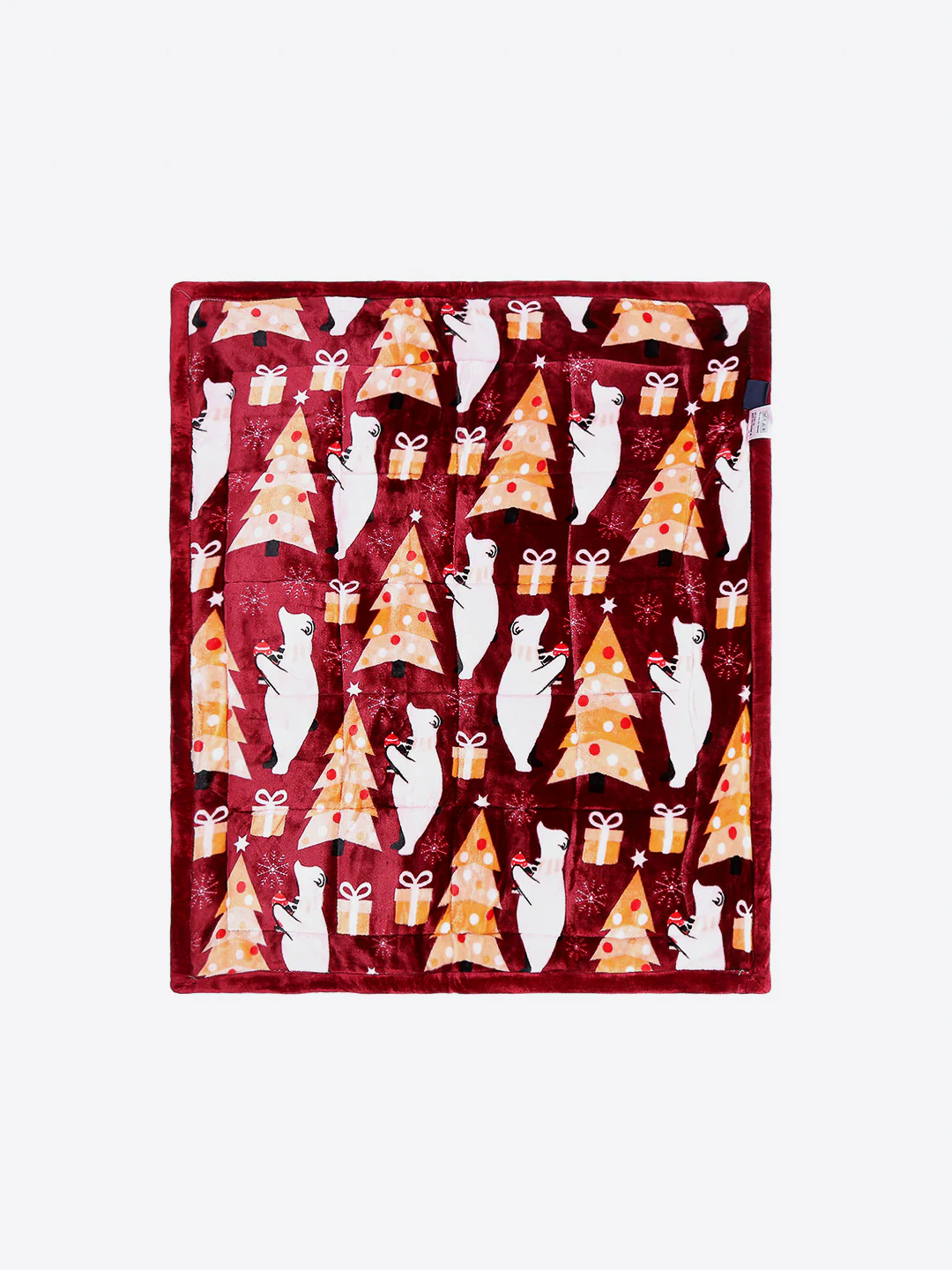 Printed Baby Blanket 3 Ply, 1609 GSM 5Pcs Set (1 Baby Comforter, 1 Bedsheet, 1 Neck Pillow & 2 Bolster) - Image 5