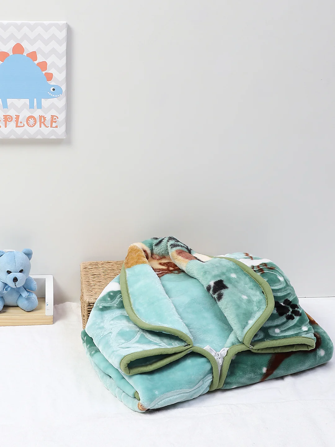 Printed Baby Blanket for Heavy Winter -1 Ply - Image 2