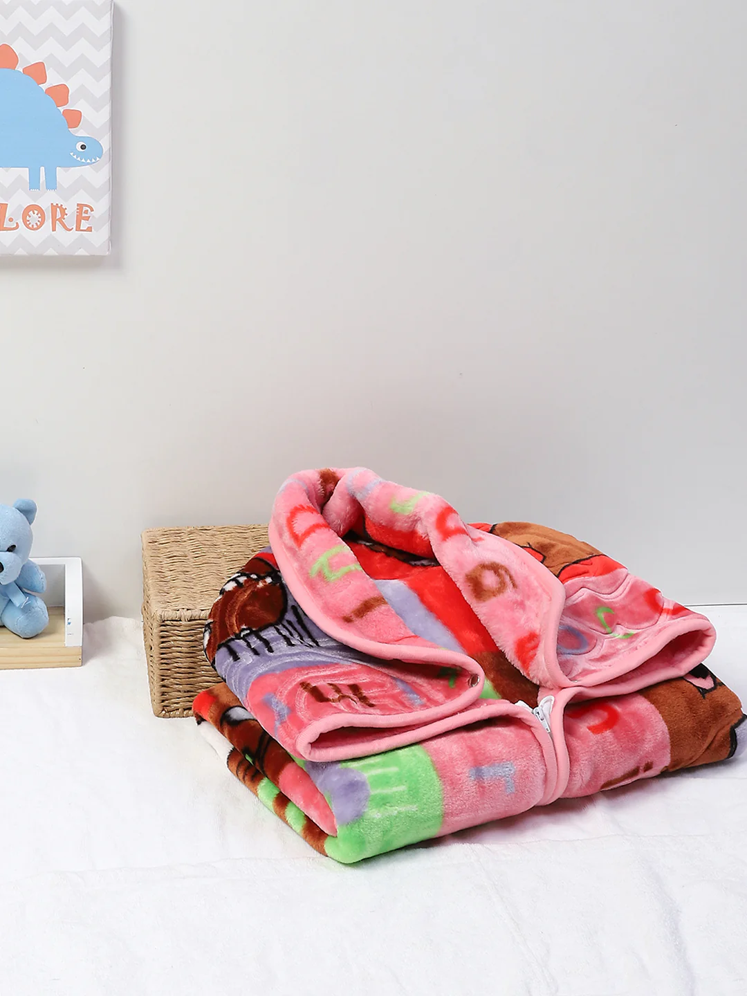 Printed Baby Blanket for Heavy Winter -1 Ply - Image 2