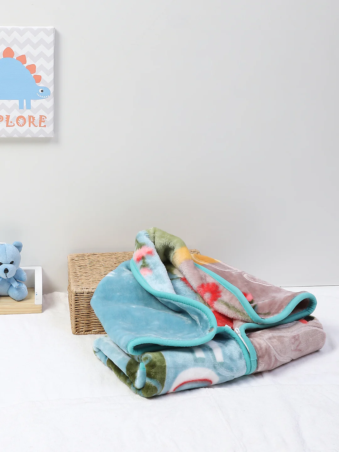 Printed Baby Blanket for Heavy Winter -1 Ply - Image 2