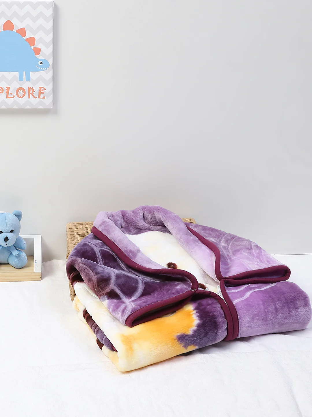 Printed Baby Blanket for Heavy Winter -1 Ply - Image 2