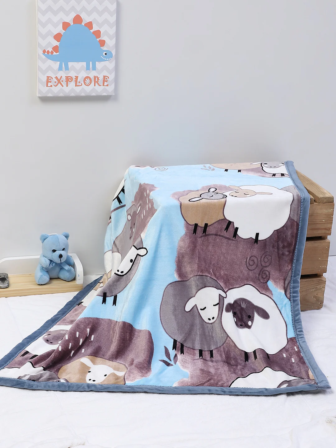 Printed Baby Blanket for Heavy Winter -2 Ply