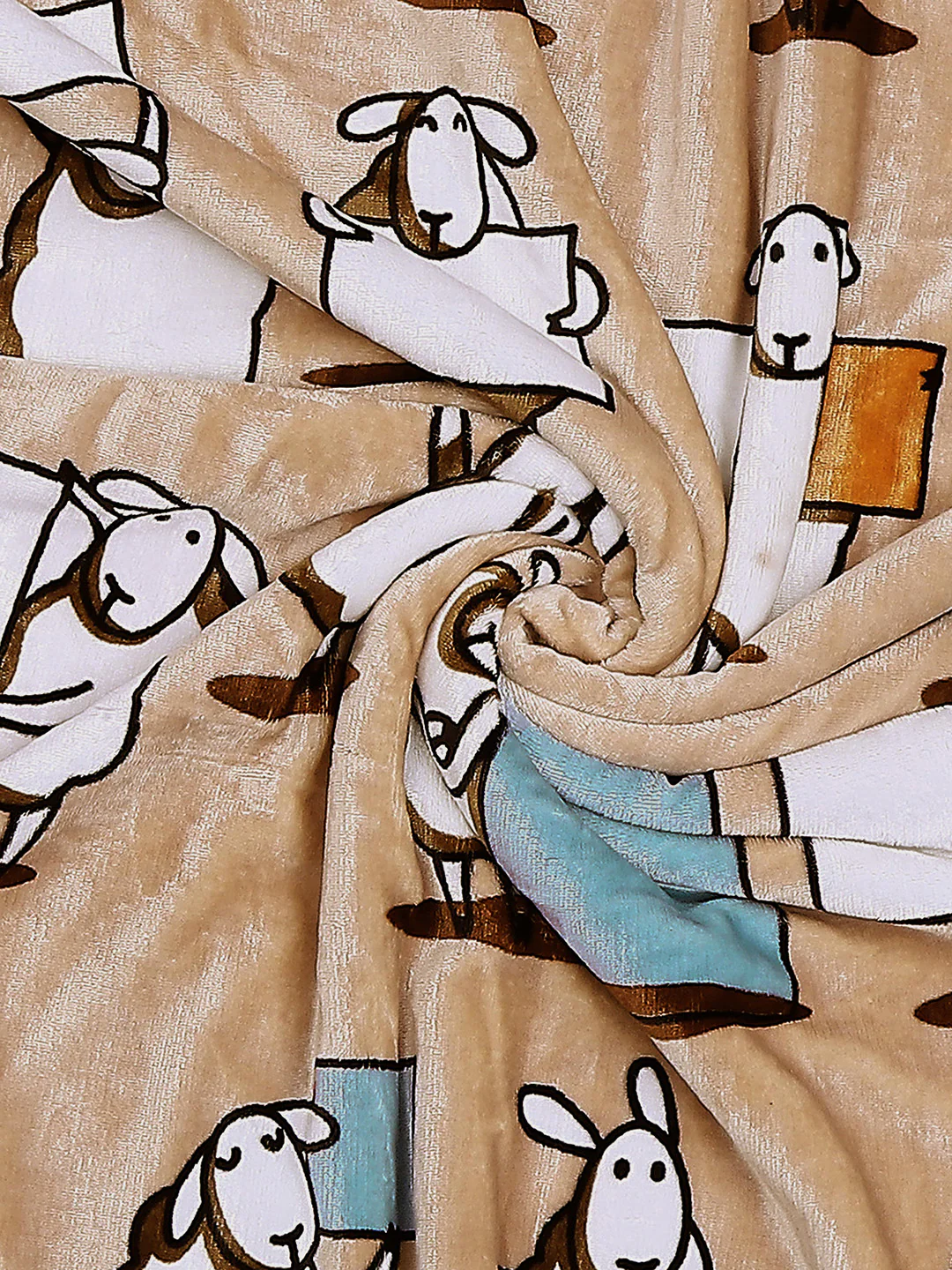 Printed Baby Blanket for Mild Winter -2 Ply - Image 4