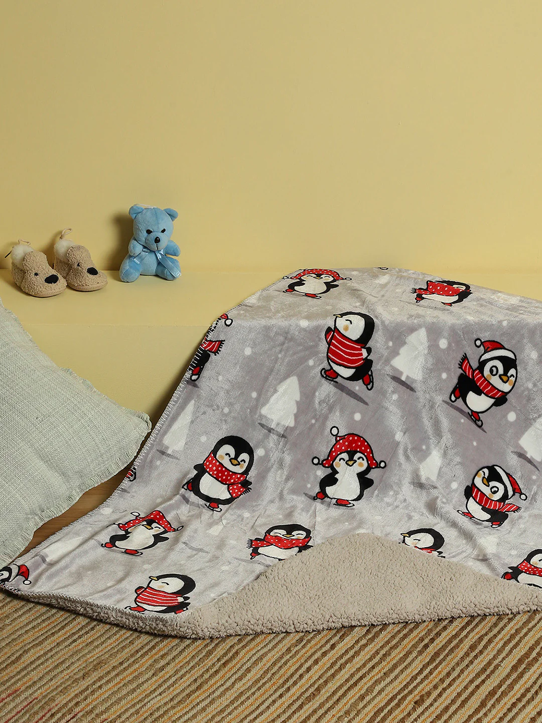 Printed Baby Blanket for Mild Winter -2 Ply - Image 2