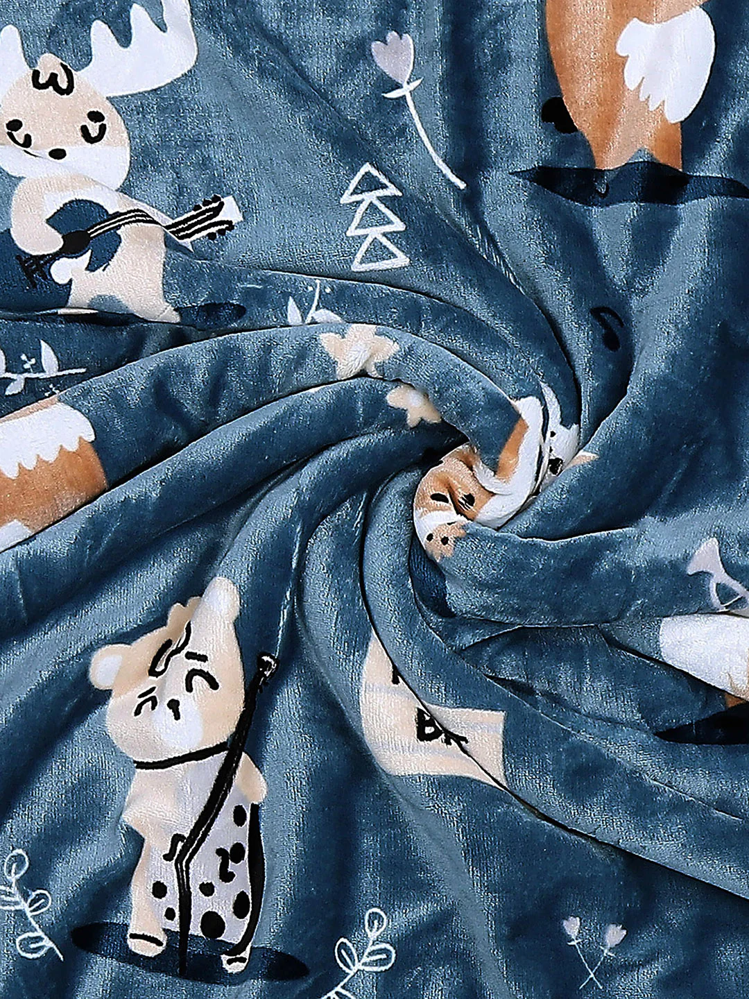 Printed Baby Blanket for Mild Winter -2 Ply - Image 4