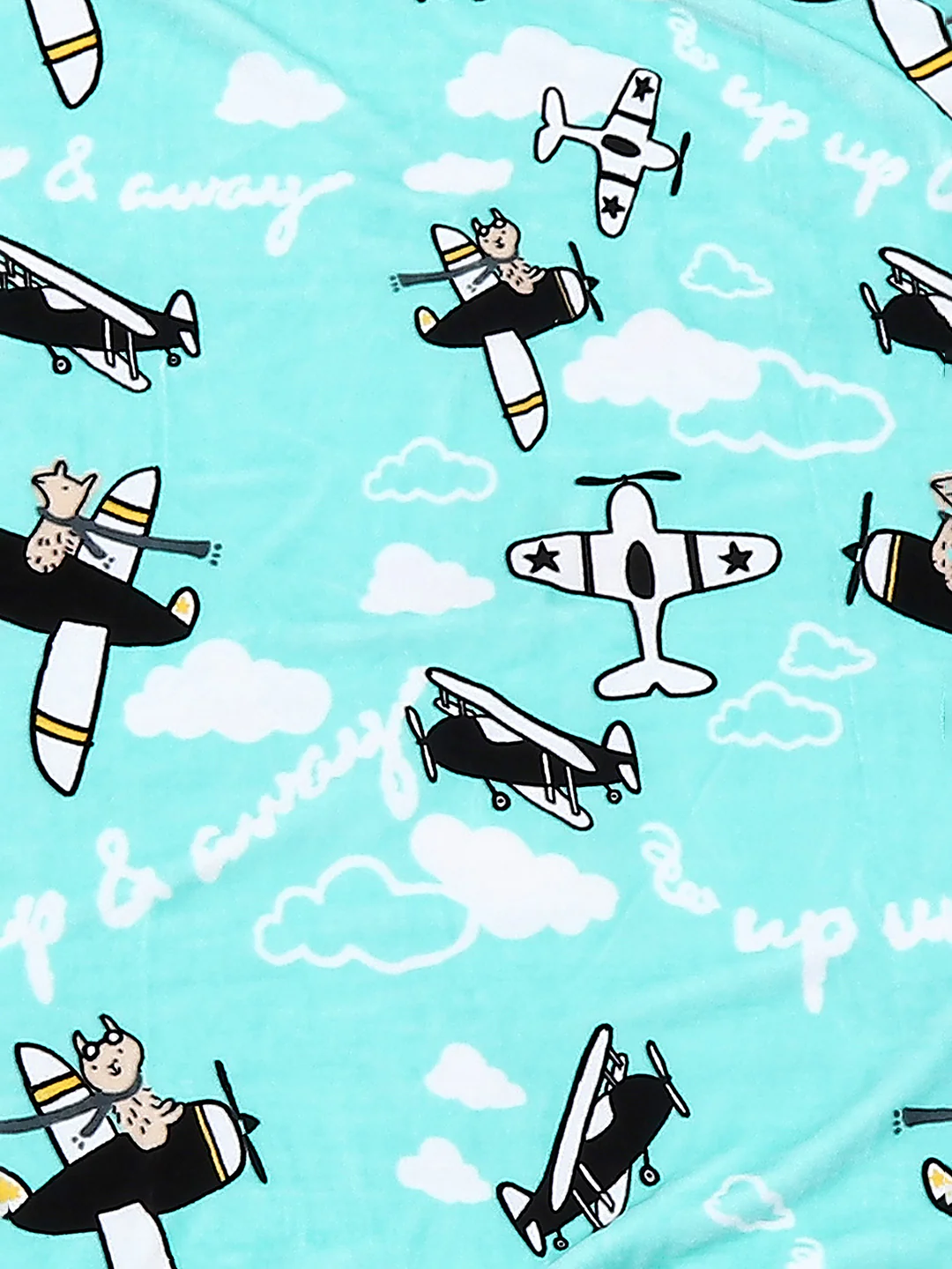 Printed Baby Blanket For Winter 1 Ply, 600 GSM, Weight 1.5 kg (Jackjill) - Image 3