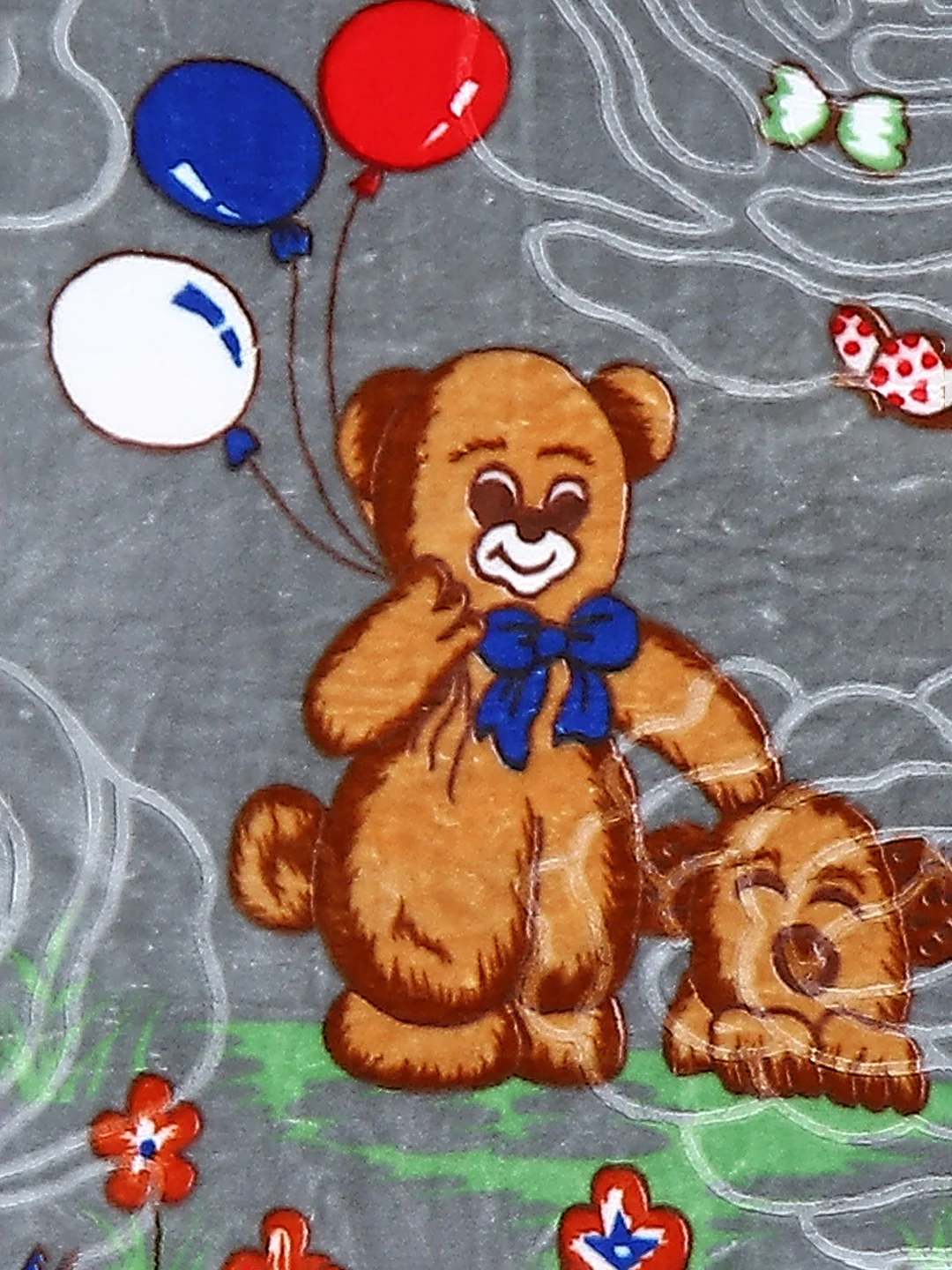 Printed Baby Blanket For Winter 1 Ply, 625 GSM, Weight 0.55 kg (Toddler) - Image 3