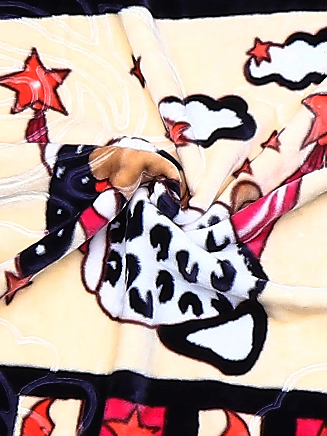 Printed Baby Blanket For Winter 1 Ply, 625 GSM, Weight 0.55 kg (Toddler) - Image 4